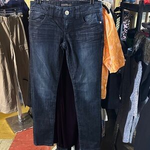 Guess Deep Indigo Straight Leg Jeans Y2K 28